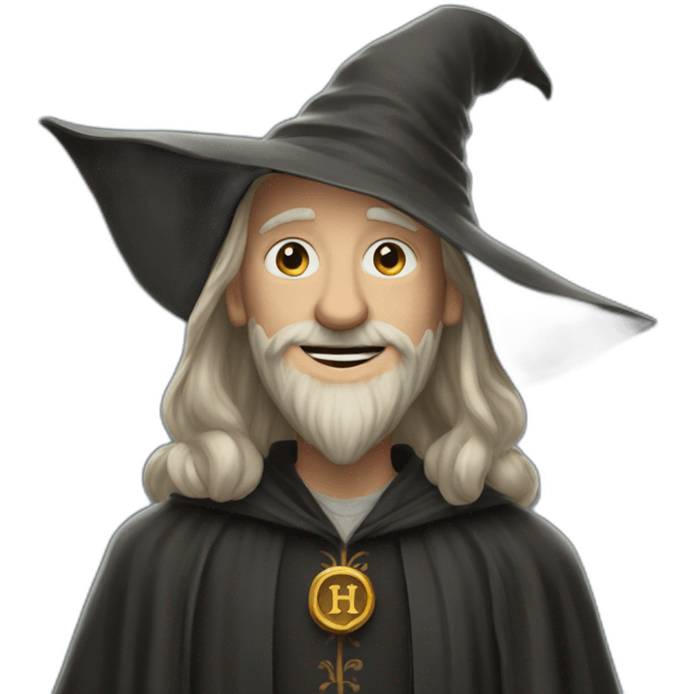 hogwarts wizard uphappy emoji