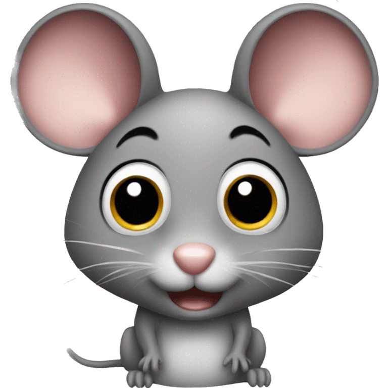 mouse with big eyes  emoji