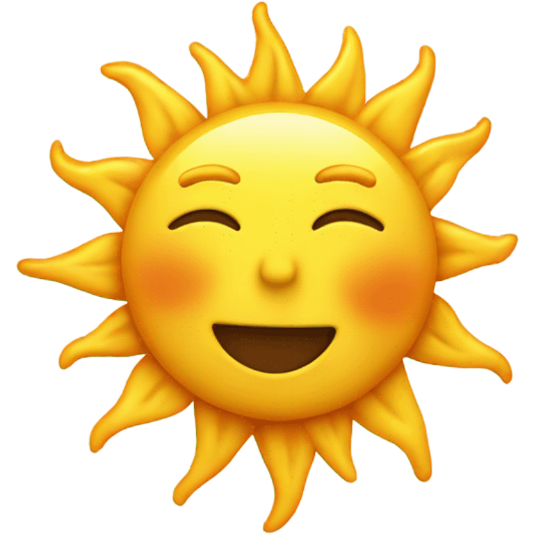 Sun emoji