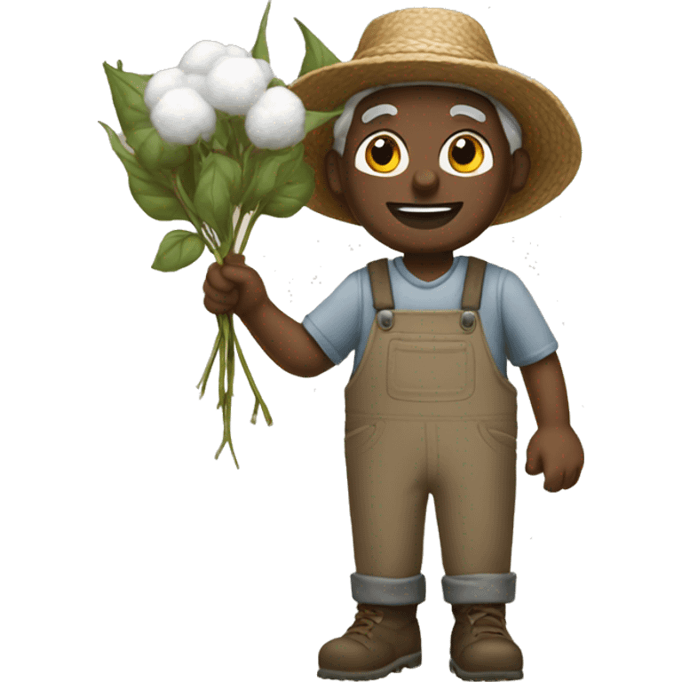 Cotton picker emoji