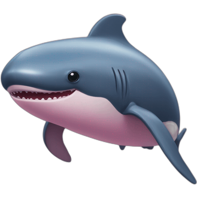 Ballena rosada  emoji