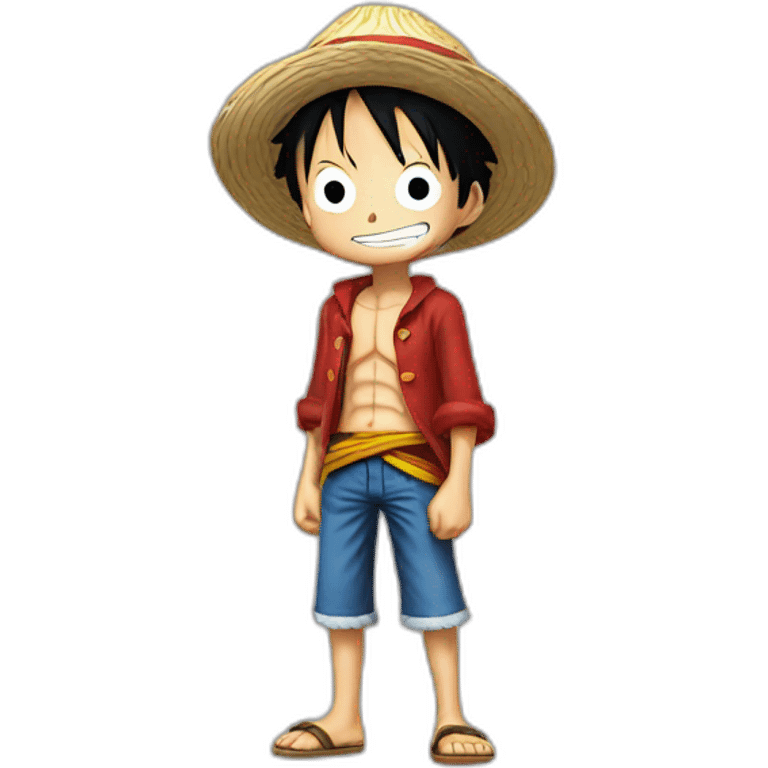 Luffy emoji