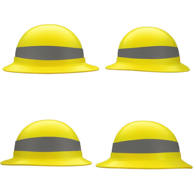 Yellow Hard hat emoji