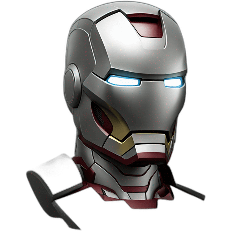 Bust of Iron Man emoji