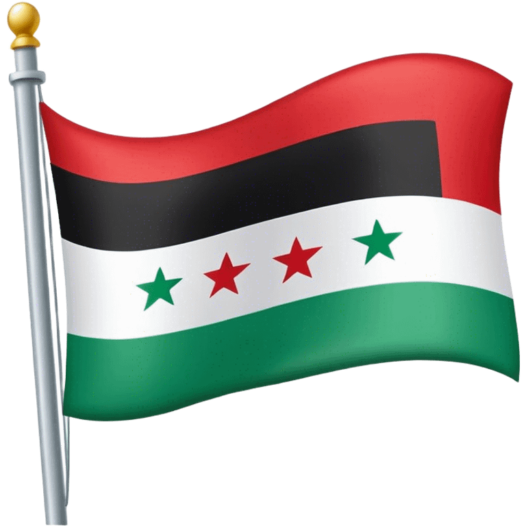 I need syria flag the green one  emoji