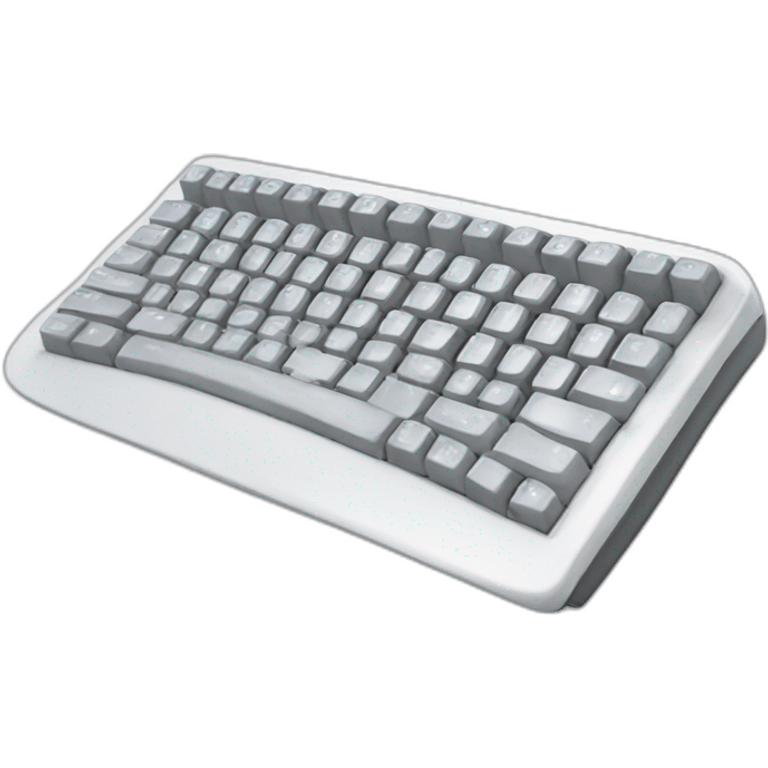 computer keyboard side view emoji