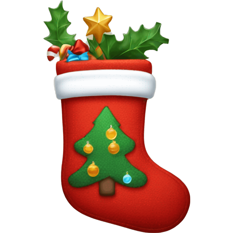 Christmas stocking  emoji