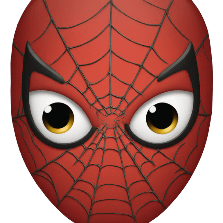 Spiderman head emoji