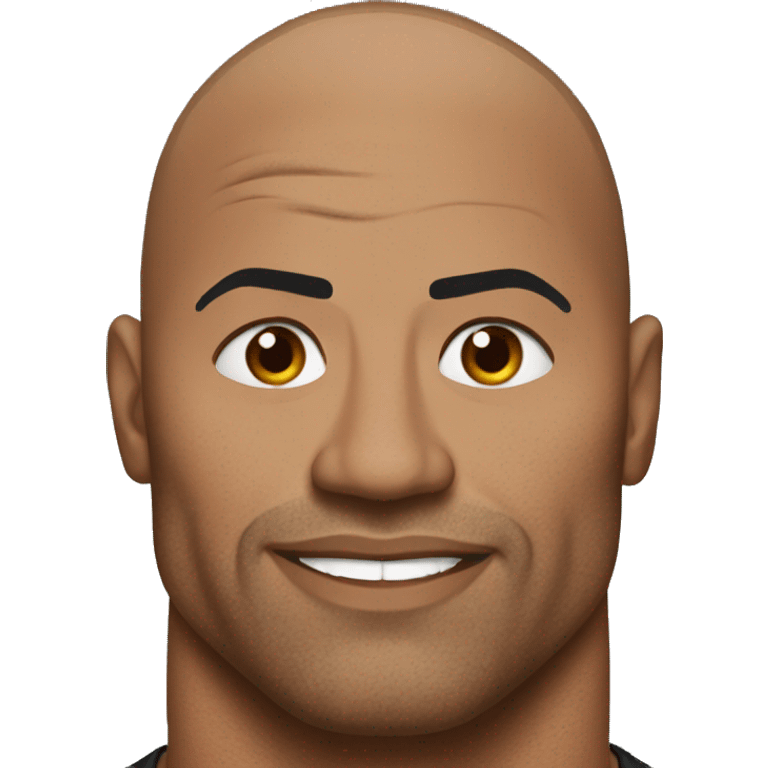 The Rock  emoji