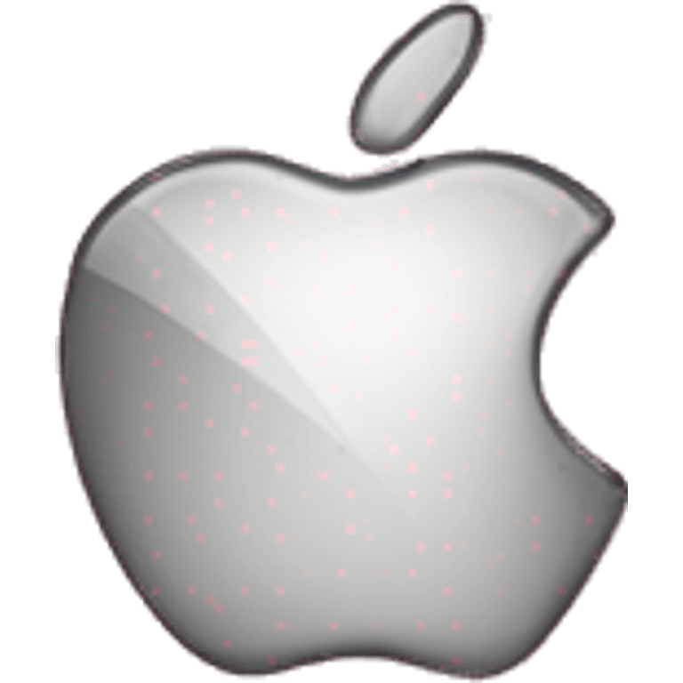 Light pink apple laptop  emoji