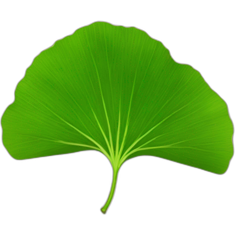 ginko leaf emoji