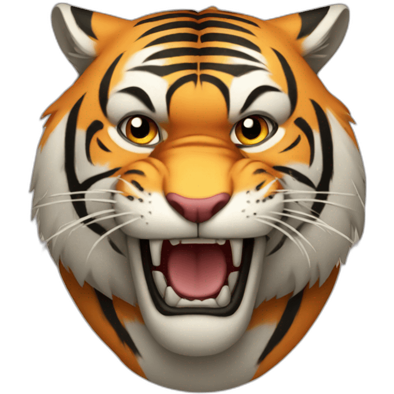 Angry Tiger emoji