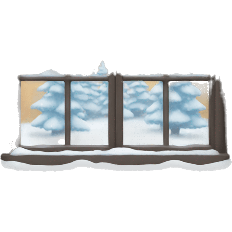 Snow Window emoji