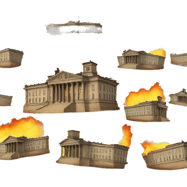 Reichstag on fire emoji