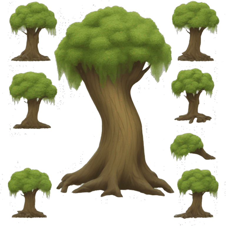 whomping willow tree emoji