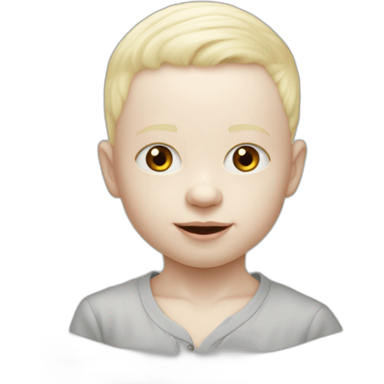 Enfant juif albinos emoji