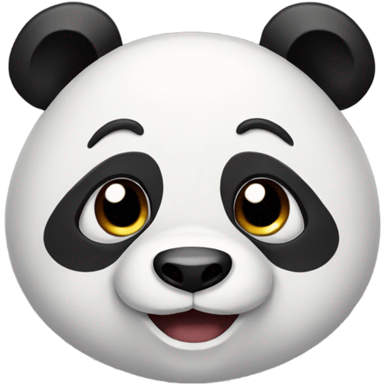 Happy panda emoji