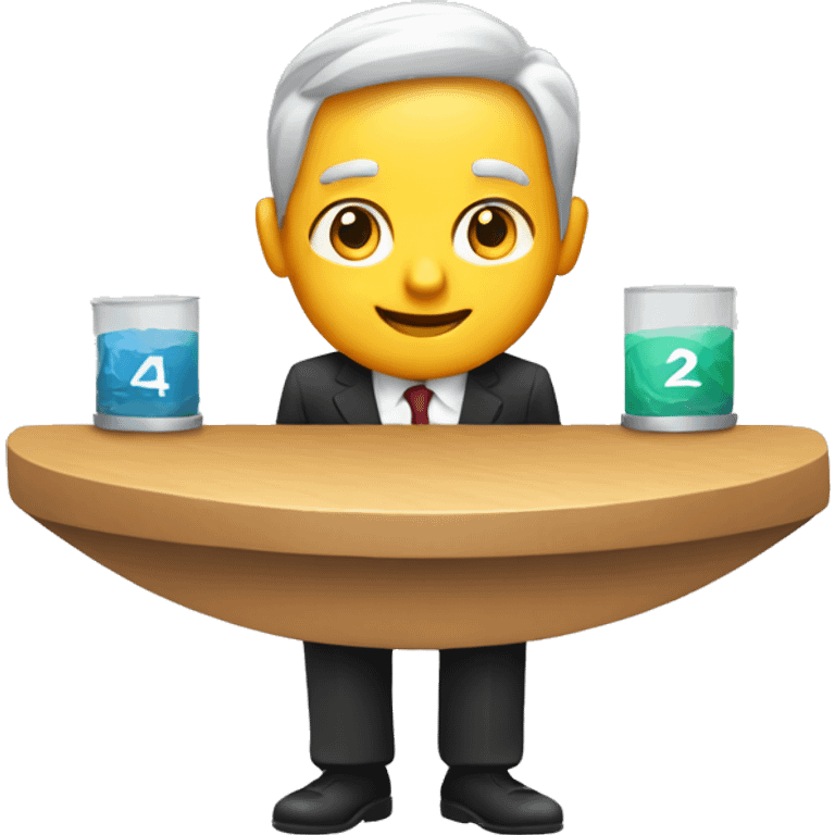 icon for finance app with tables emoji