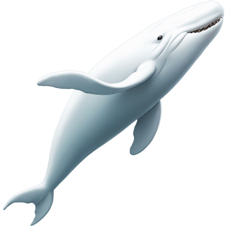 white whale , underside emoji