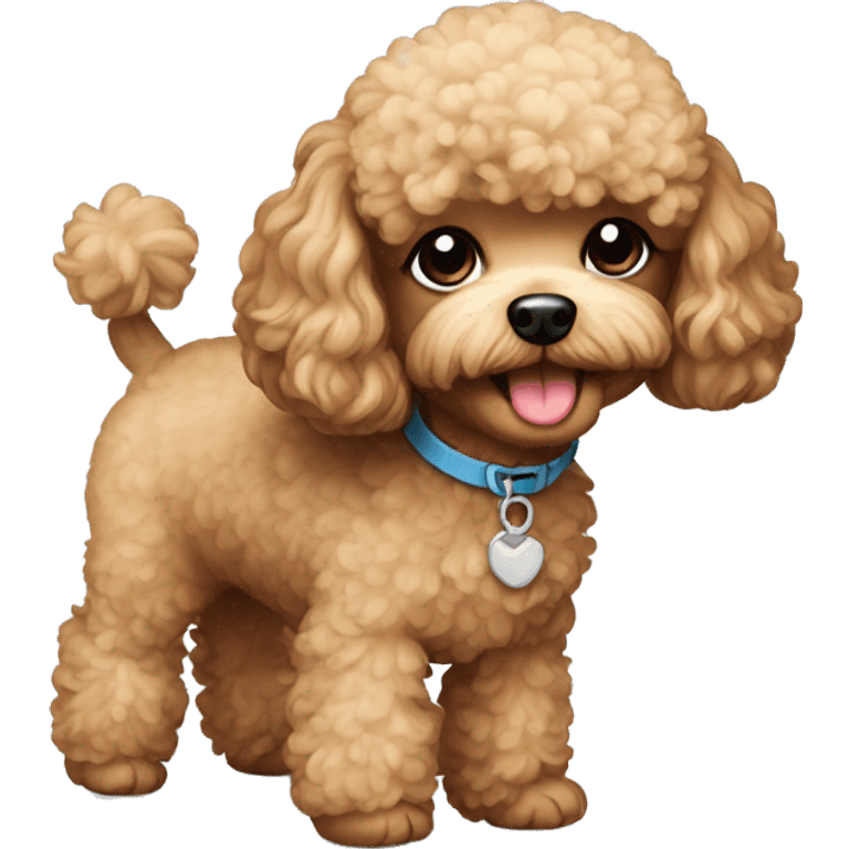 Toy poodle  emoji