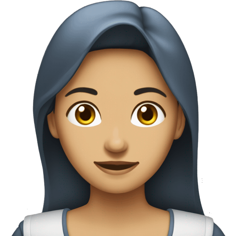 wanita tangan kanan seperti menelpon tangan kiri di hentakan  emoji