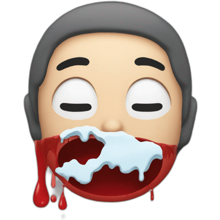 nosebleed-due-to-cold-dry-winter-air season emoji