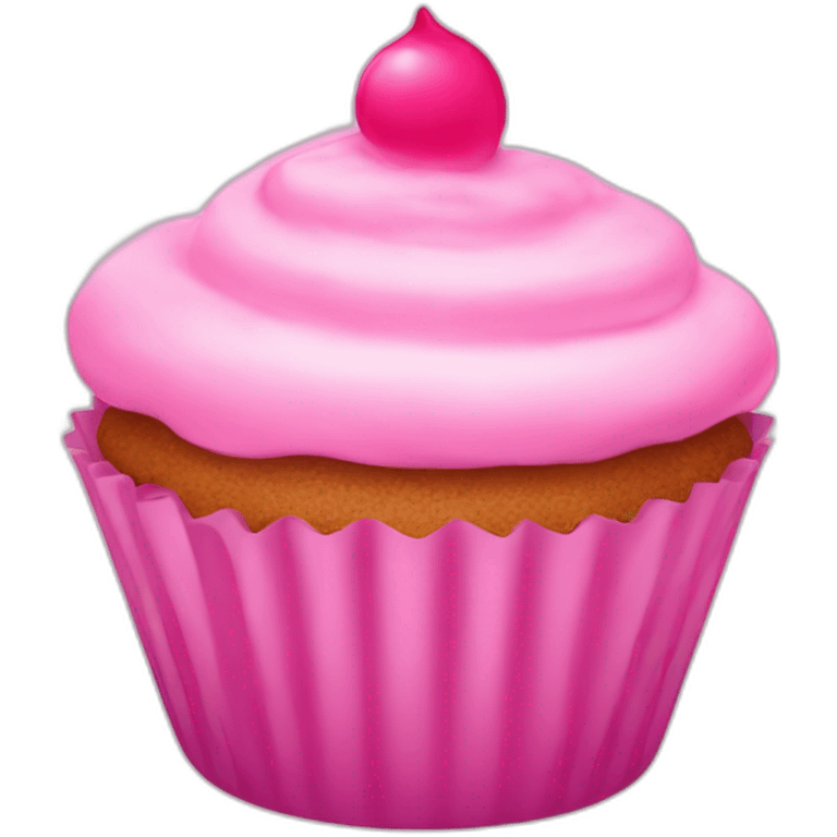 cupcake pink emoji