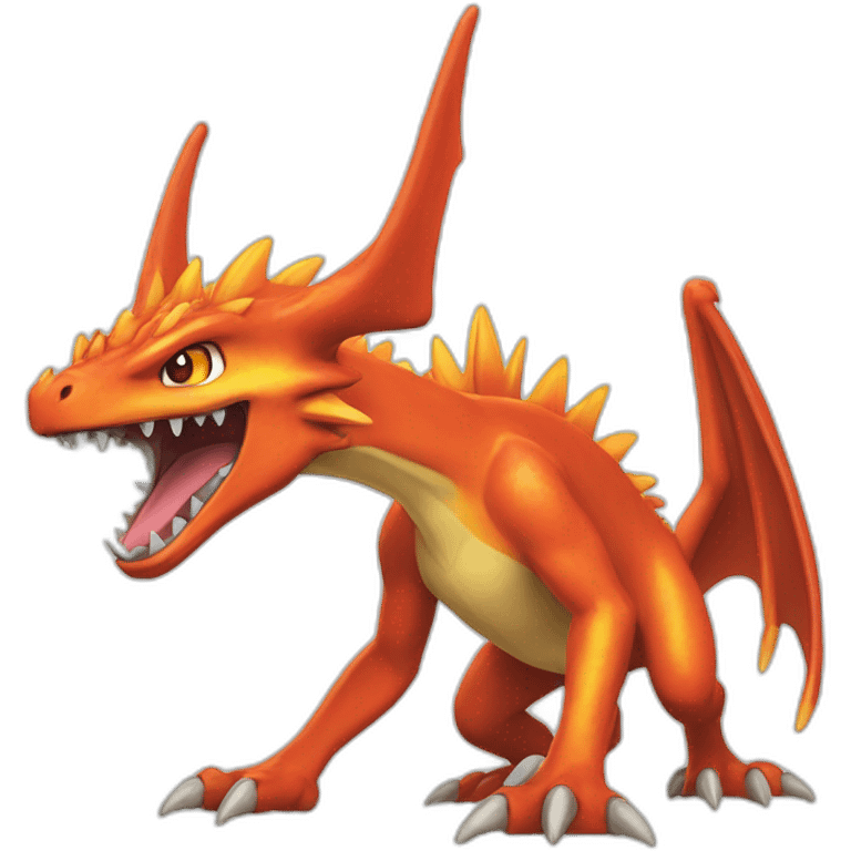 Dracaufeu Pokémon emoji