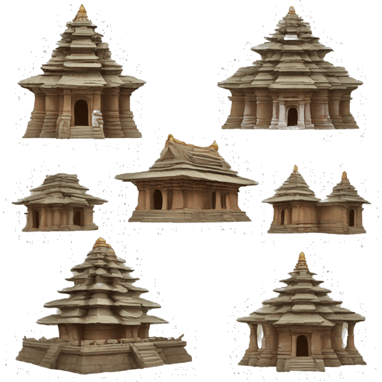 Hindu temples  emoji