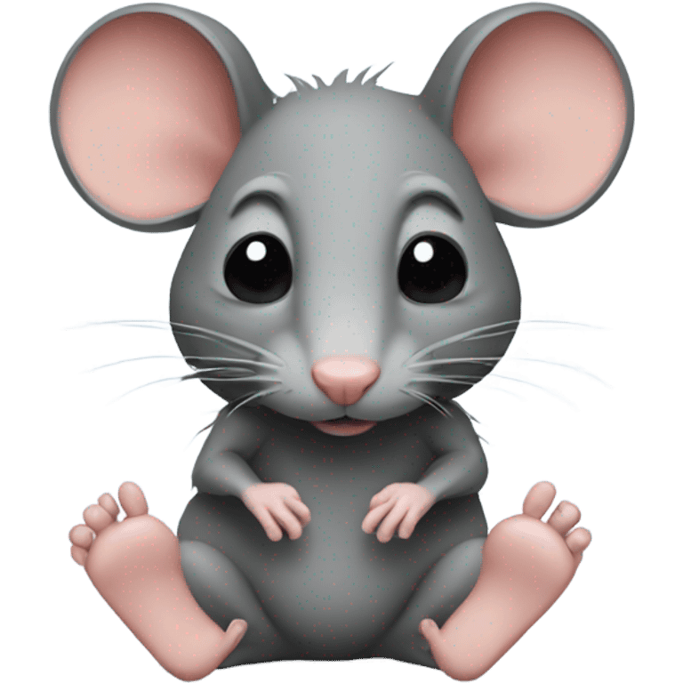 Rat with Toes emoji