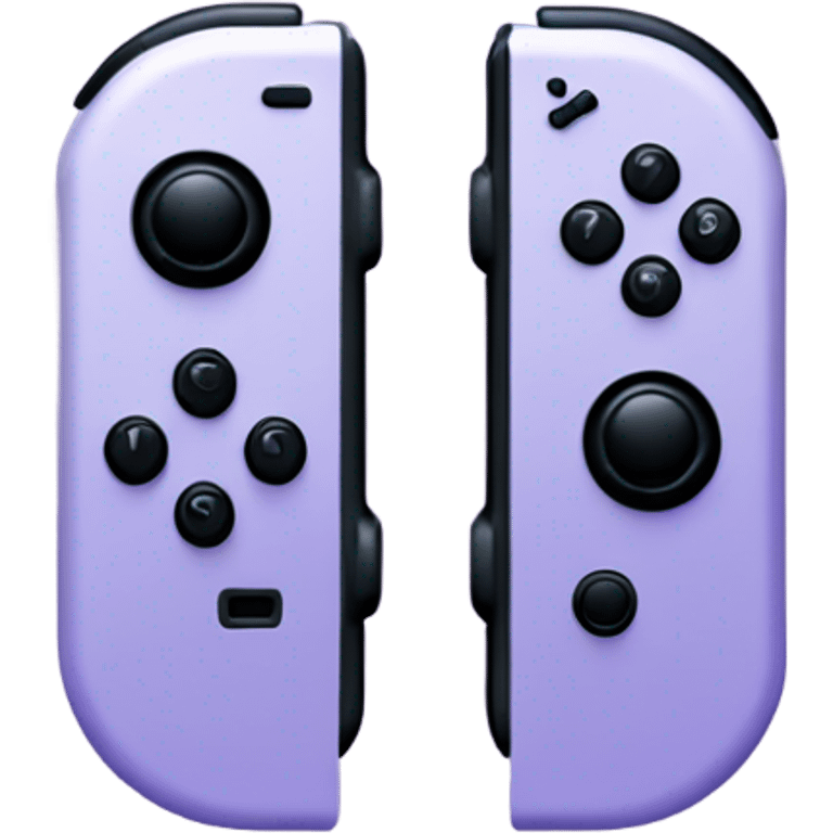 Lilac switch joycon  emoji