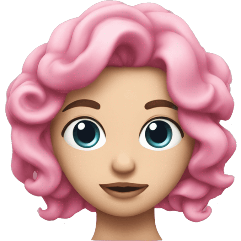 moño rosa  emoji