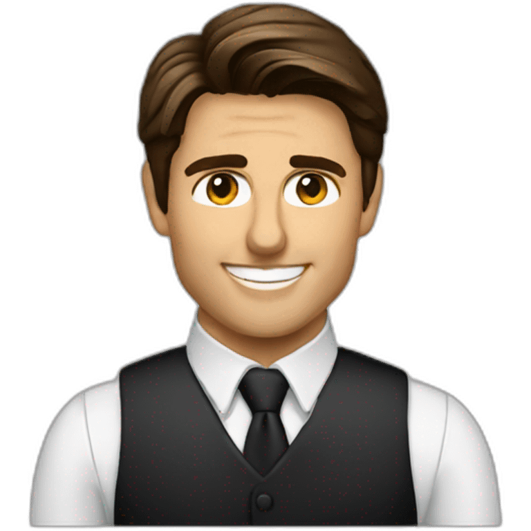 Tom Cruise waiter  emoji