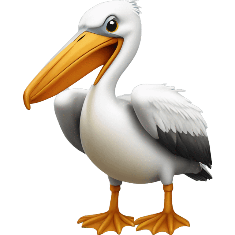 Pelican thumbs up emoji