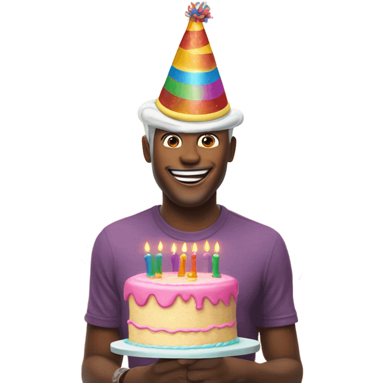 Happy birthday emoji