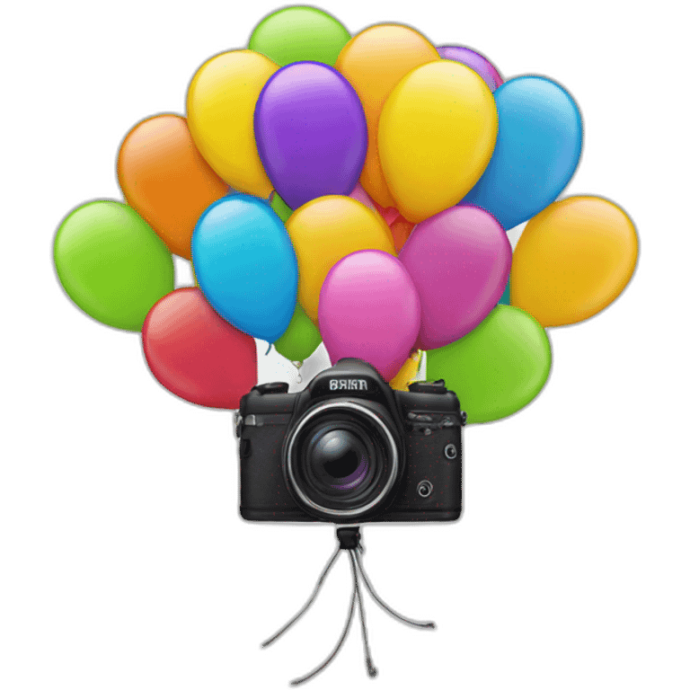 colorfu lballoons camera emoji