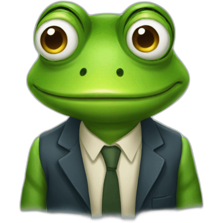 Frog full imogi emoji