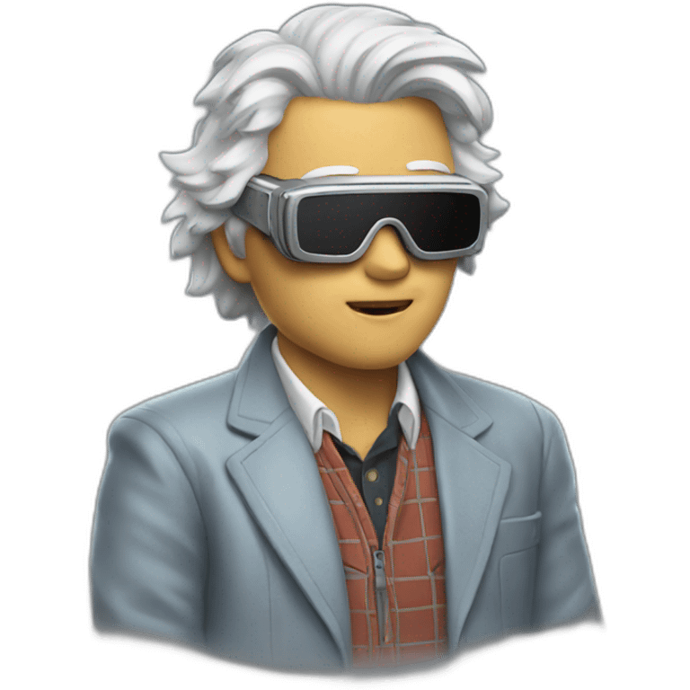 back to the future emoji