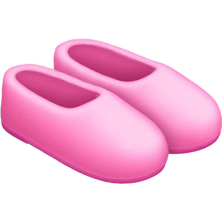 Pink slippers emoji