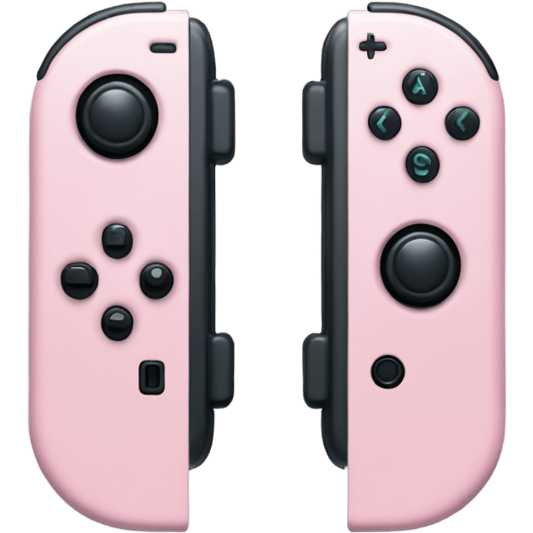 Nintendo Joy-Con light pink emoji