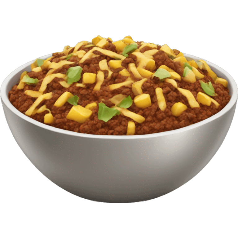 Chipotle bowl emoji