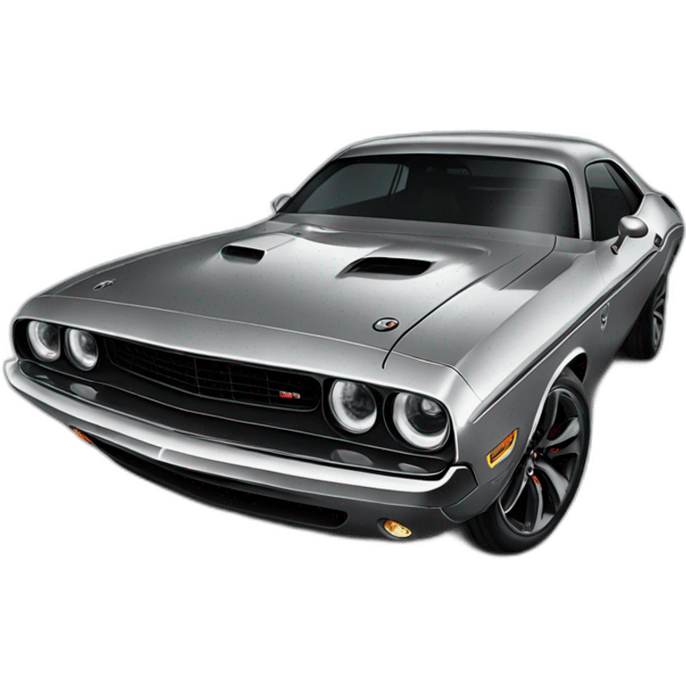 Dodge challenger  emoji