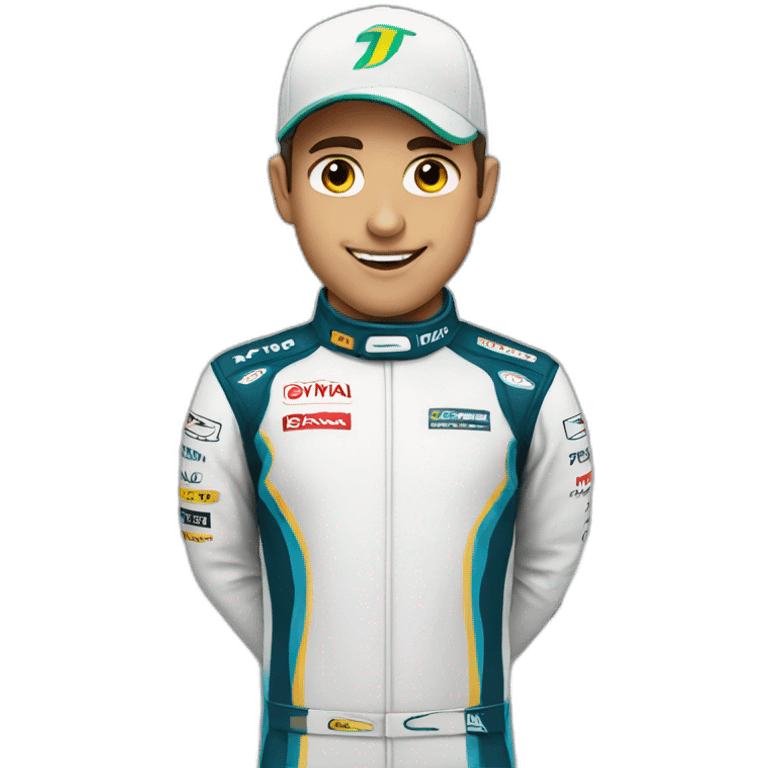 formula 1 driver emoji