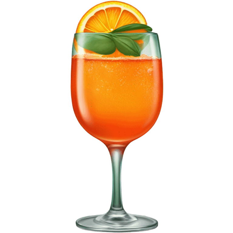 Aperol spritz emoji