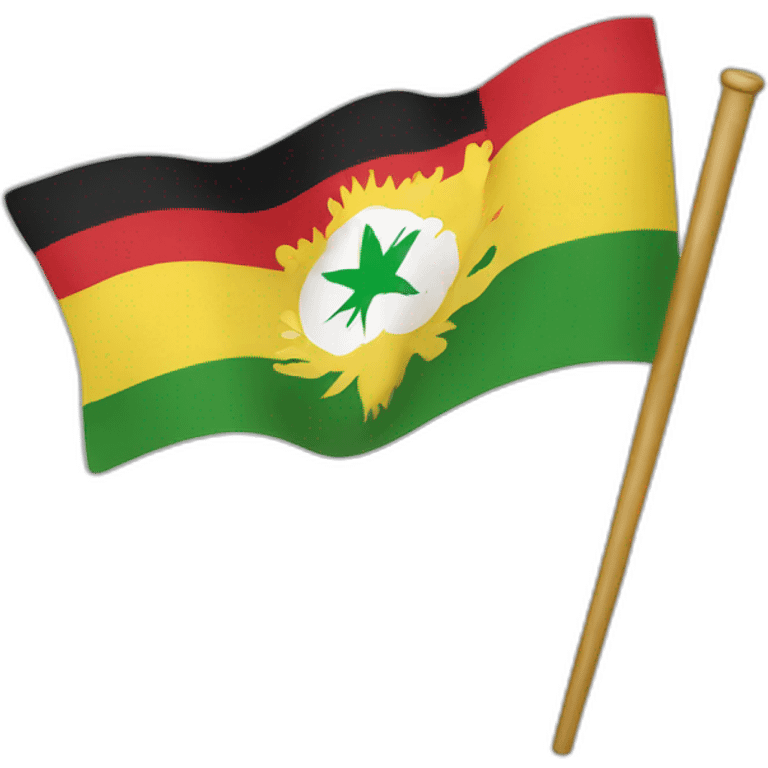 Kurdistan flagg emoji