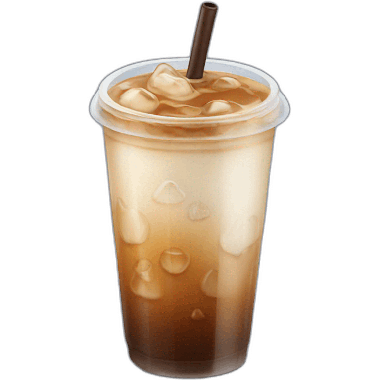 Iced coffee emoji