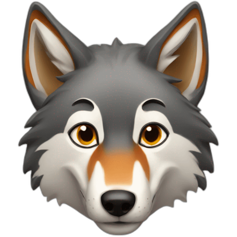 Loup renard emoji