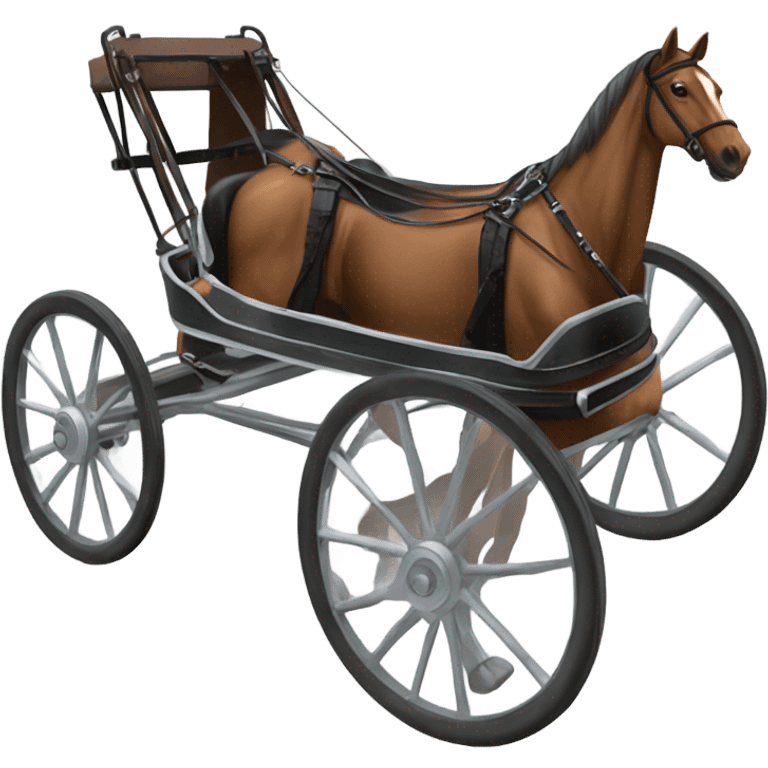 harness racing cart emoji