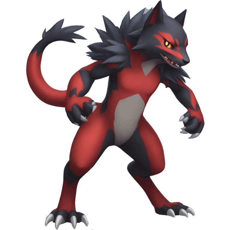 Nargacuga-Litten-Zoroark full body emoji