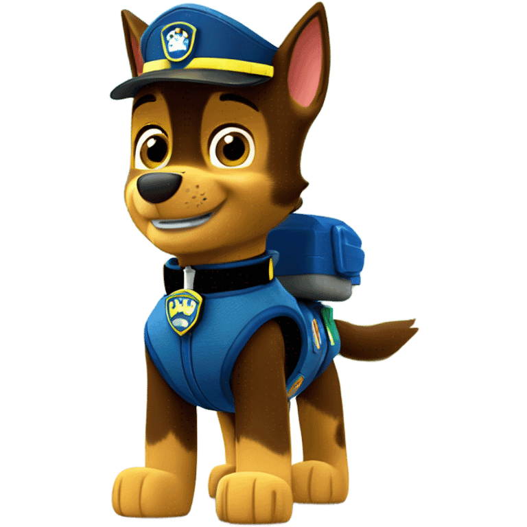 Paw patrol chase  emoji